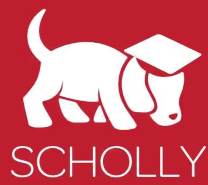 Scholly Scholly logo scholarship summit event planner